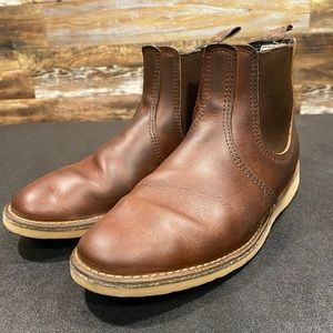 Red Wing 3311 Weekender Chelsea Boots Copper